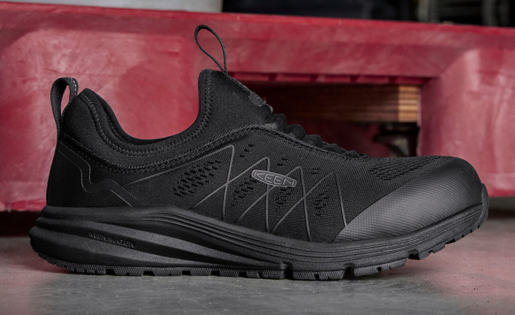 Men's Vista Energy Shift ESD (Carbon Toe) Black/Black / Keen