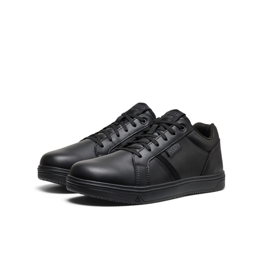 Men's Kenton WTX Work Shoe (Soft Toe) Black/Black / Keen
