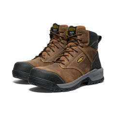 Men's Evanston 6" ESD Boot (Carbon Toe) Bison/Black / Keen