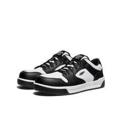 Men's Overton Work Shoe (Carbon Toe) Star White/Black / Keen