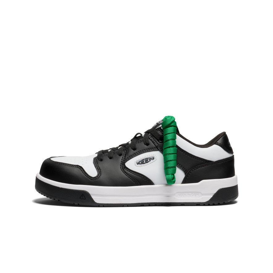 Men's Overton Work Shoe (Carbon Toe) Star White/Black / Keen