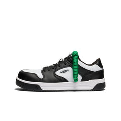 Men's Overton Work Shoe (Carbon Toe) Star White/Black / Keen