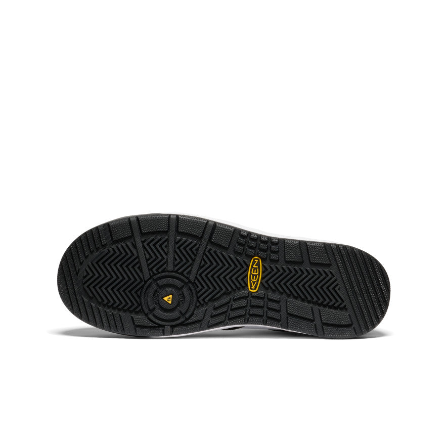 Men's Overton Work Shoe (Carbon Toe) Star White/Black / Keen