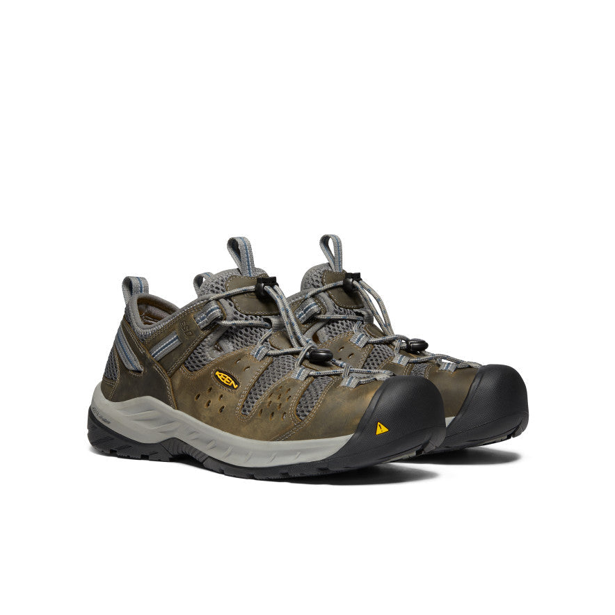 Men's Atlanta Cool II ESD (Steel Toe) Gargoyle/Midnight Navy / Keen