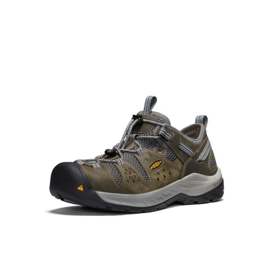 Men's Atlanta Cool II ESD (Steel Toe) Gargoyle/Midnight Navy / Keen