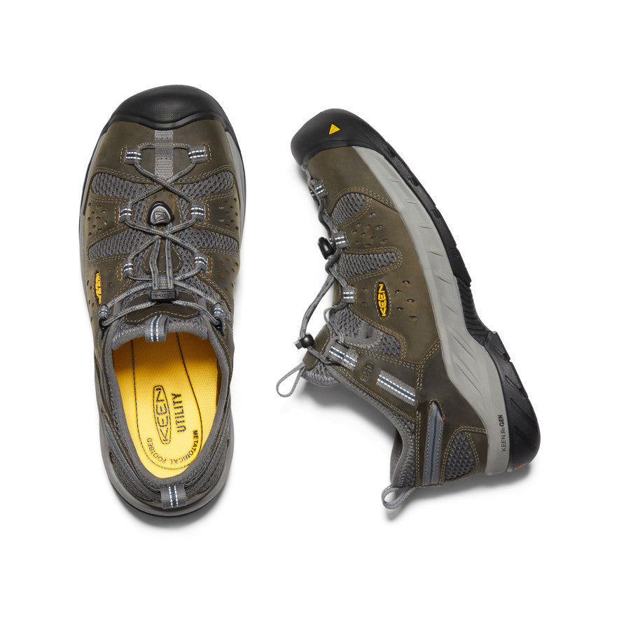 Men's Atlanta Cool II ESD (Steel Toe) Gargoyle/Midnight Navy / Keen
