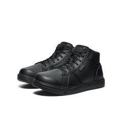 Men's PTC Kenton Mid Work Shoe (Soft Toe) Black/Black / Keen