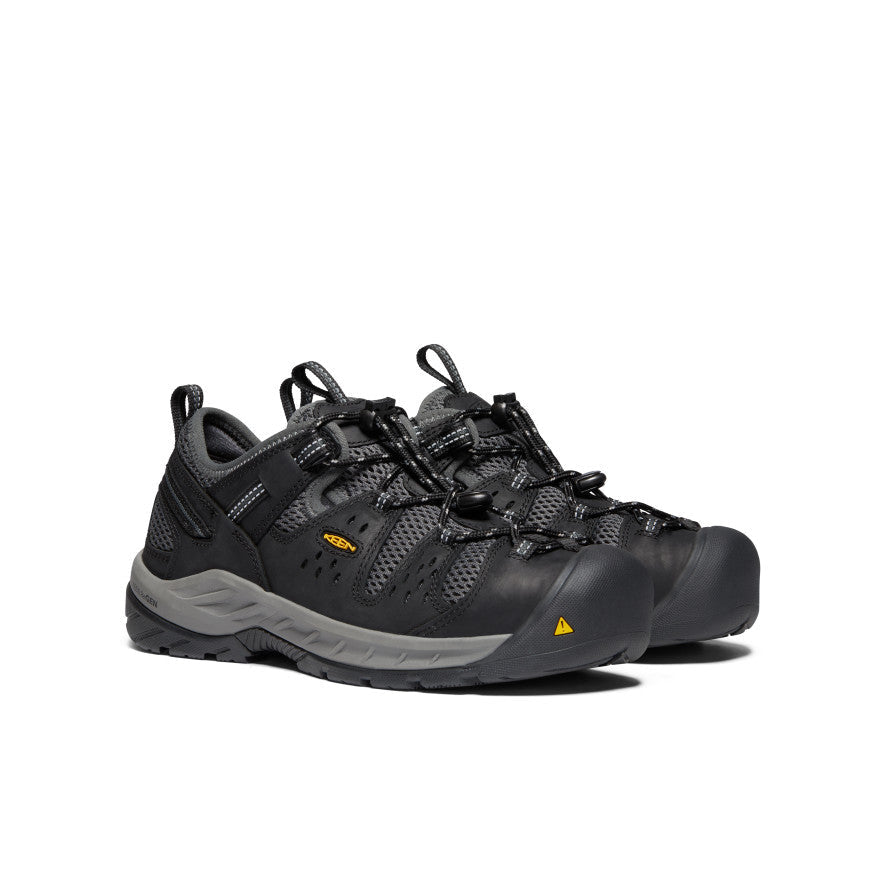 Men's Atlanta Cool II (Steel Toe) Black/Dark Shadow / Keen