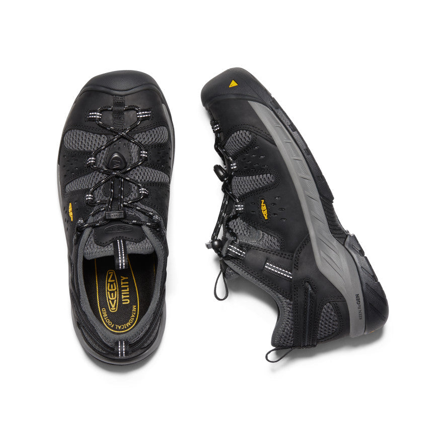 Men's Atlanta Cool II (Steel Toe) Black/Dark Shadow / Keen