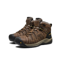 Men's Flint II Boot (Steel Toe) Cascade Brown/Golden Rod / Keen