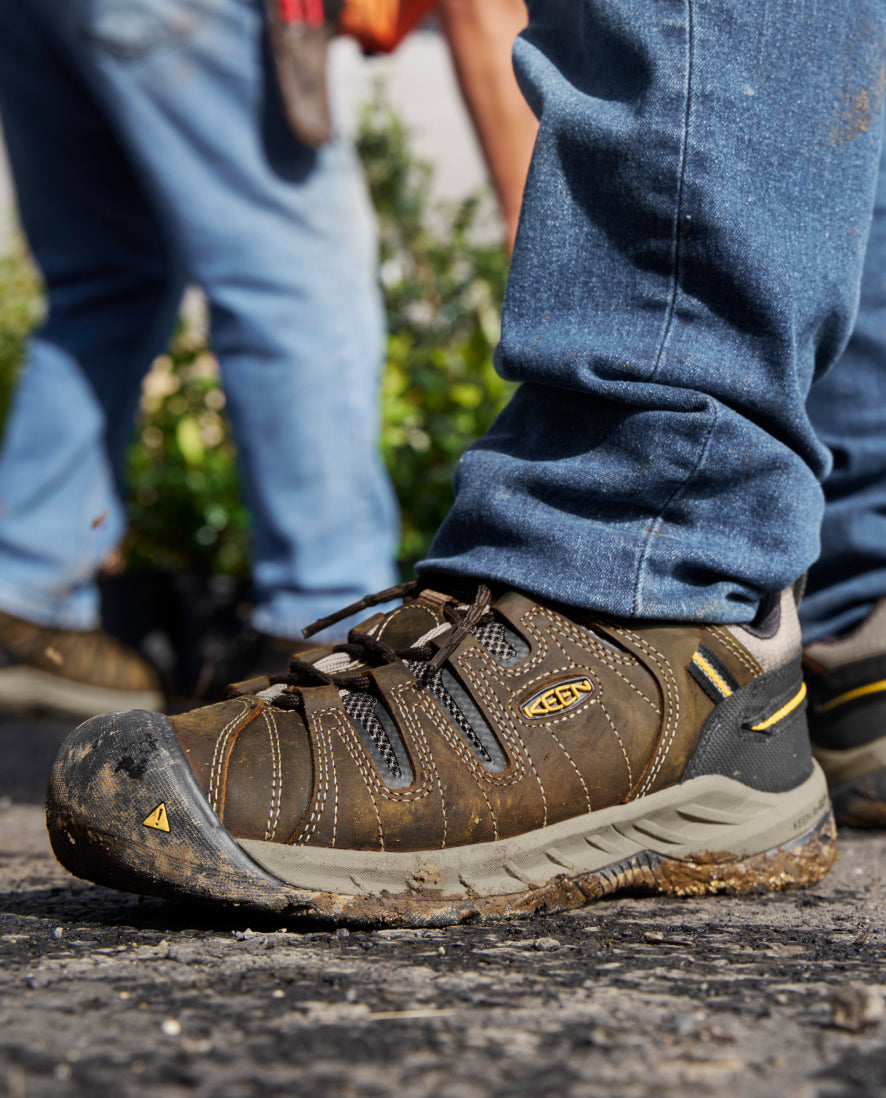 Men's Flint II (Soft Toe) Cascade Brown/Golden Rod / Keen