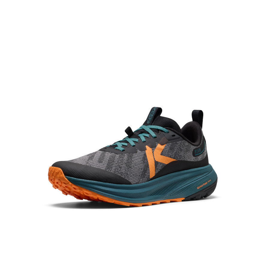 Men's Roam Trail Running Shoe Black/Orange Peel / Keen