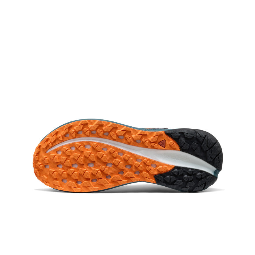 Men's Roam Trail Running Shoe Black/Orange Peel / Keen
