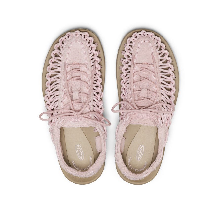 All Gender UNEEK Leather Sneaker Pale Lilac/Plaza Taupe / Keen