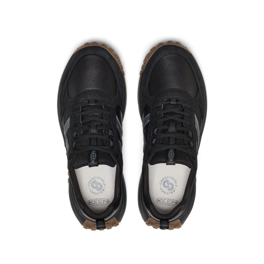Men's KS86 Leather Sneaker Black / Keen