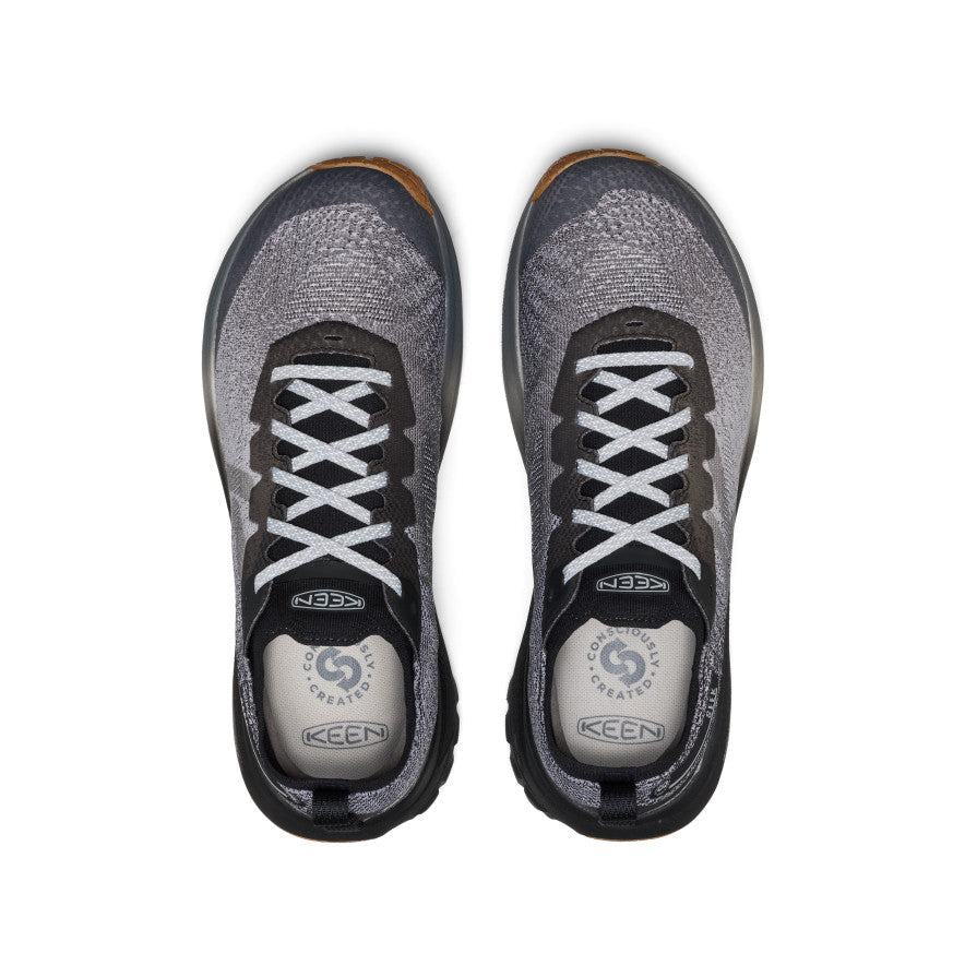Men's Seek Trail Running Shoe Black/Magnet / Keen