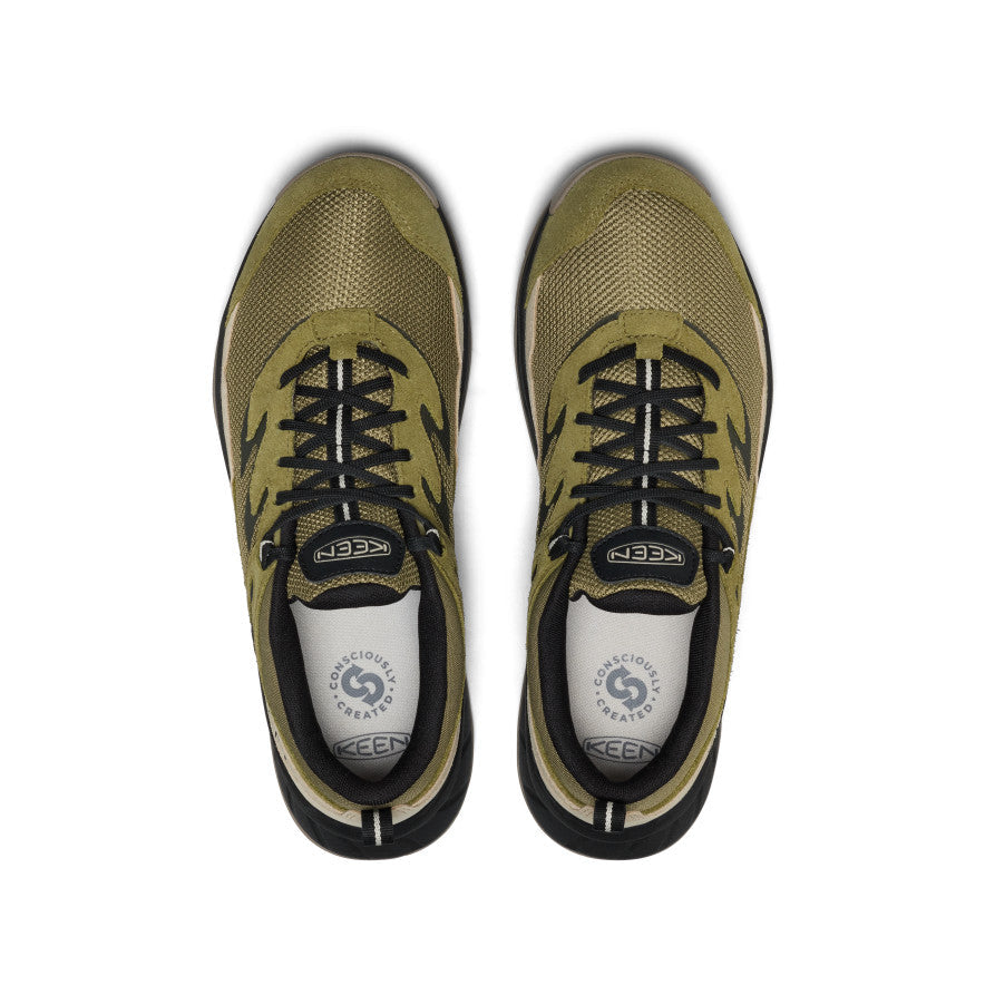 Men's Hightrail Vented Hiking Shoe Martini Olive/Black / Keen