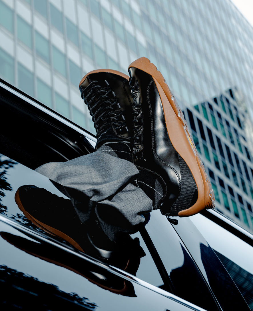 Men's Jasper Sneaker x Highsnobiety Black/Gum / Keen