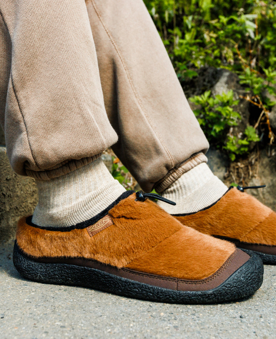 Men's Howser III Slide Bison/Black / Keen