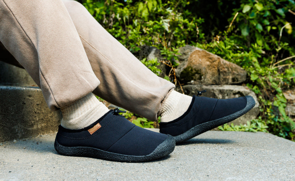 Men's Howser III Slide Black/Black Recycled / Keen