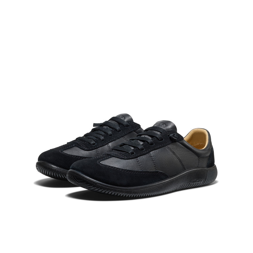 Men's KNX T-Toe Sneaker Black/Black / Keen