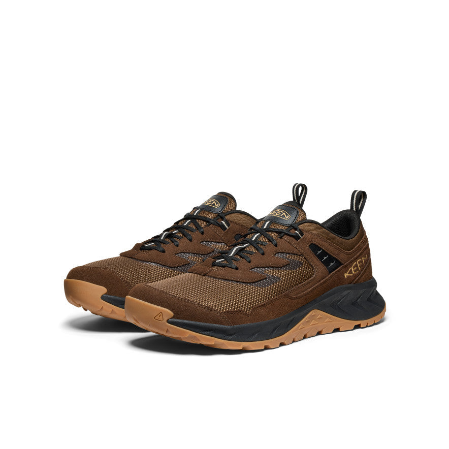 Men's Hightrail Vented Hiking Shoe Dark Earth/Oak Buff / Keen