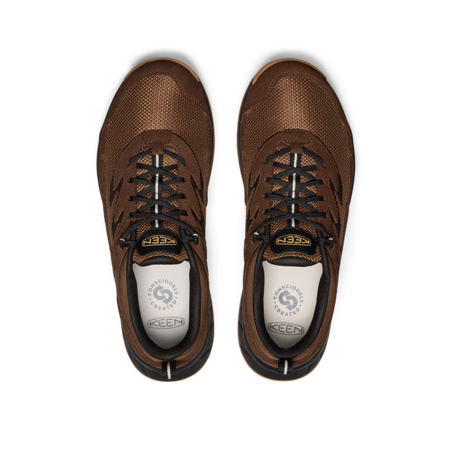 Men's Hightrail Vented Hiking Shoe Dark Earth/Oak Buff / Keen