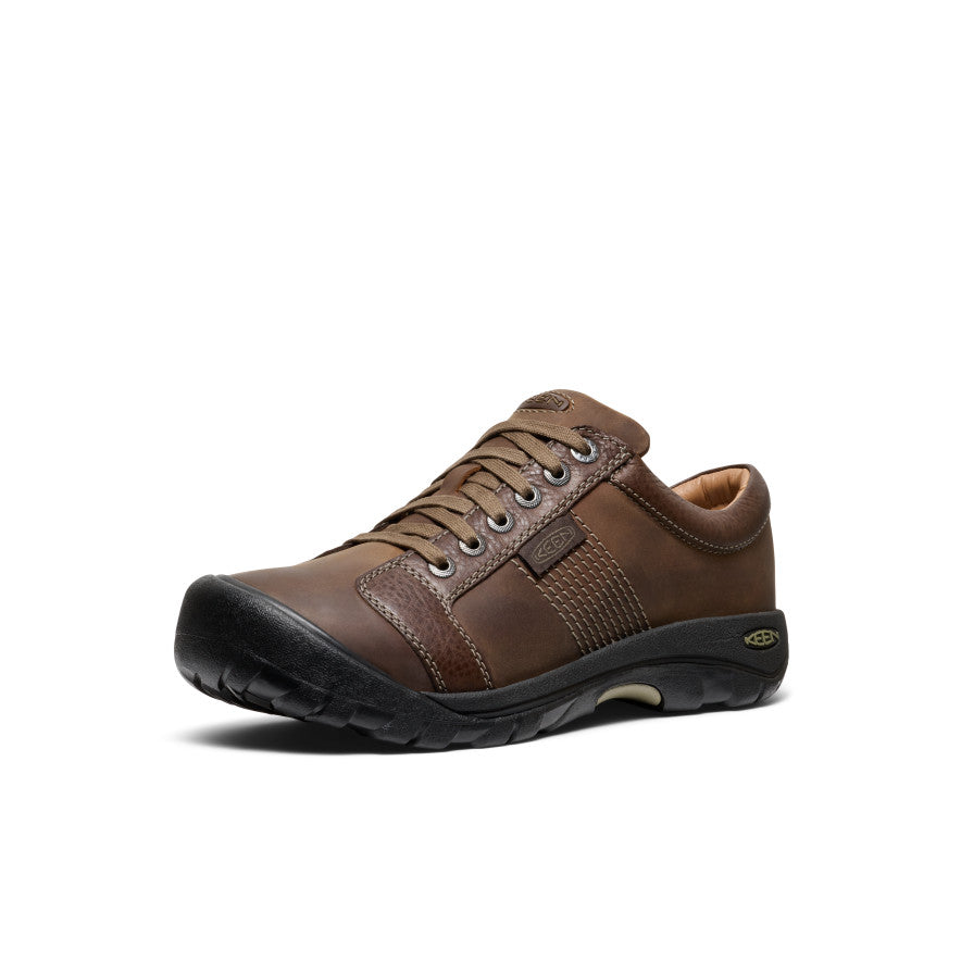 Men's Austin Shoe Wide Chocolate Brown / Keen