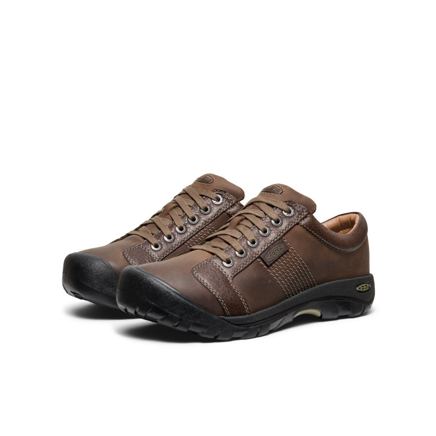 Men's Austin Shoe Wide Chocolate Brown / Keen