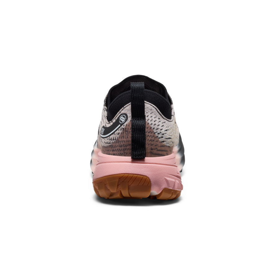 Men's Seek Trail Running Shoe Black/Sunset Sand / Keen
