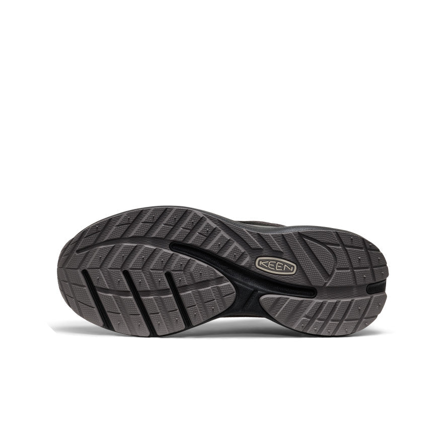 Men's WK500 Leather Walking Shoe Steel Grey/Black / Keen