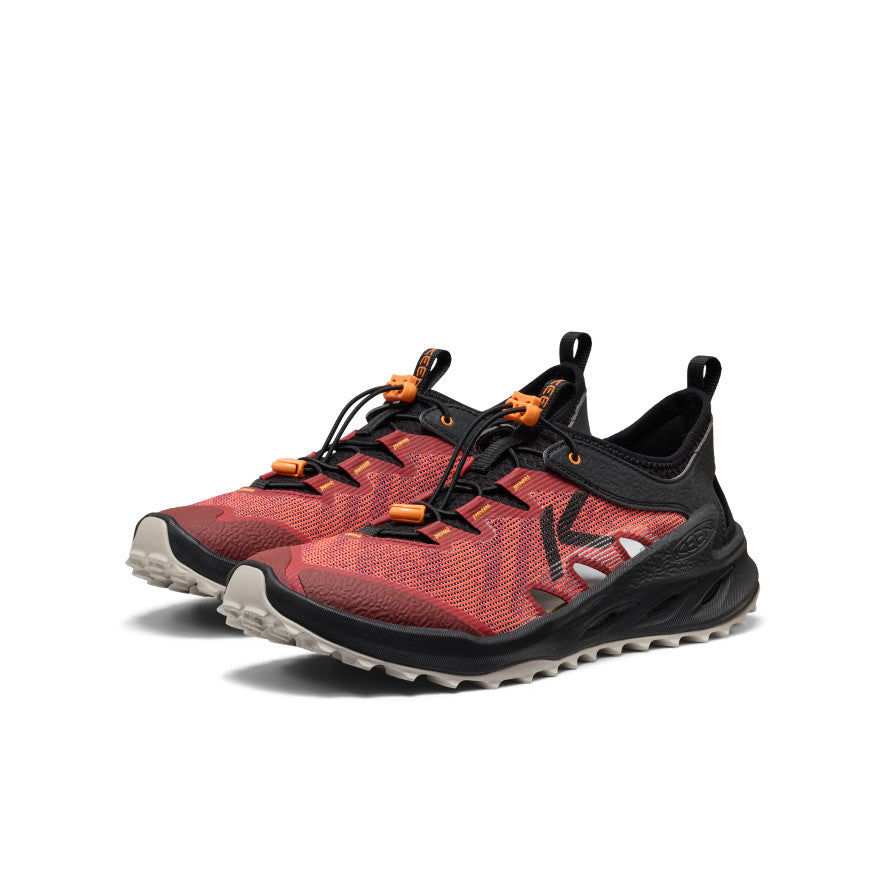 Men's Zionic ADV Open-Air Hiking Shoe Garnet/Orange Peel / Keen