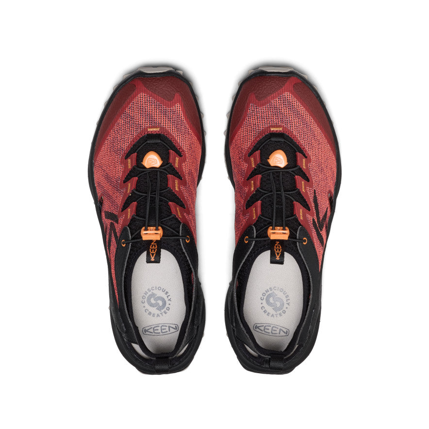Men's Zionic ADV Open-Air Hiking Shoe Garnet/Orange Peel / Keen