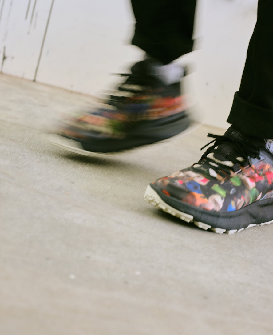 Men's 450 Dirt Hiking Shoe x Ultra Heavy & Palm Graphics Multi/Black / Keen