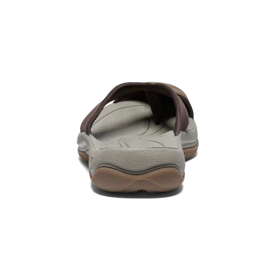 Men's Waimea Leather Flip-Flop Java/Plaza Taupe / Keen