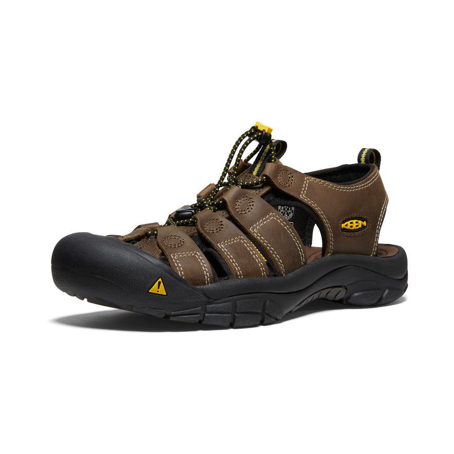 Men's Newport Leather Sandal Wide Bison / Keen