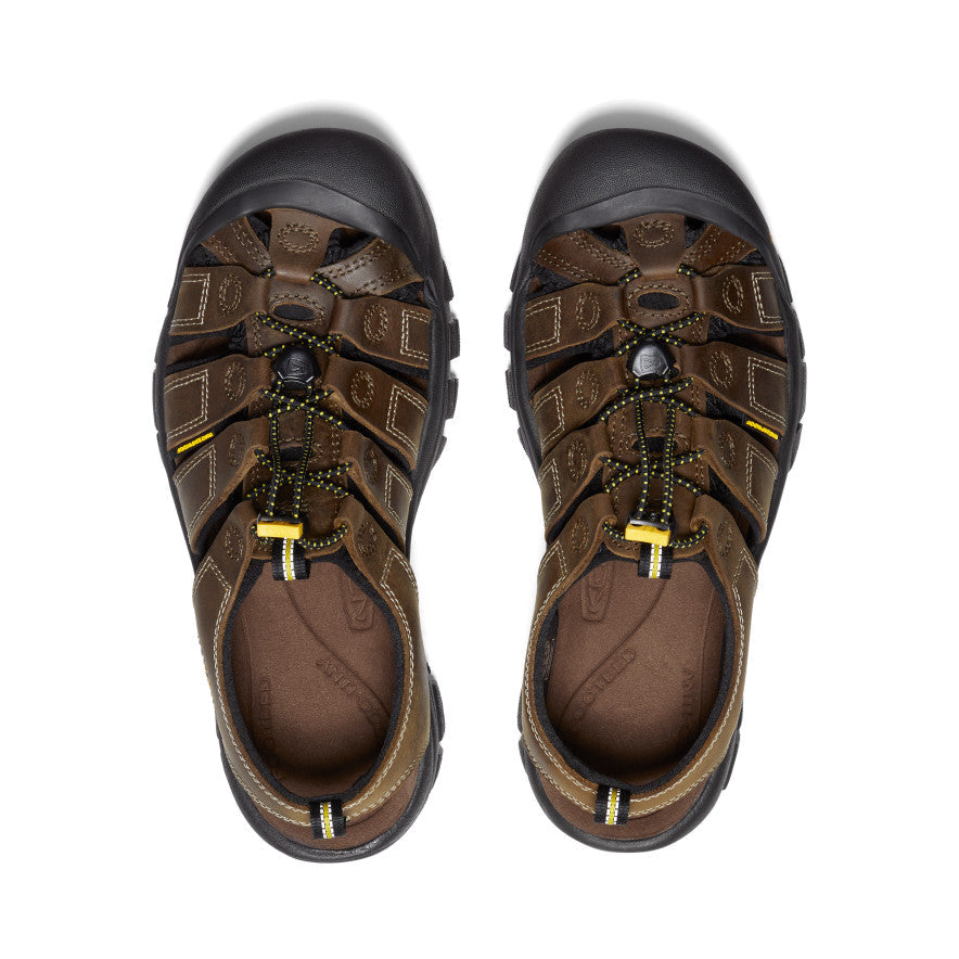 Men's Newport Leather Sandal Wide Bison / Keen