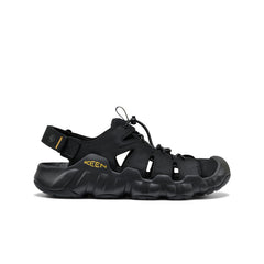 Men's Hyperport Fisherman Leather Sandal Black/Keen Yellow / Keen