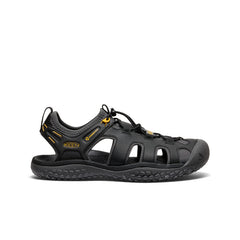 Men's SOLR Sandal Black/Gold / Keen