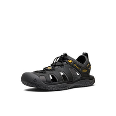 Men's SOLR Sandal Black/Gold / Keen