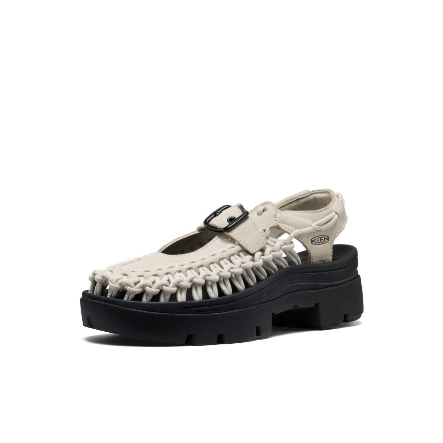 All Gender UNEEK PLT Mary Jane Sneaker Birch Smooth Lea / Keen