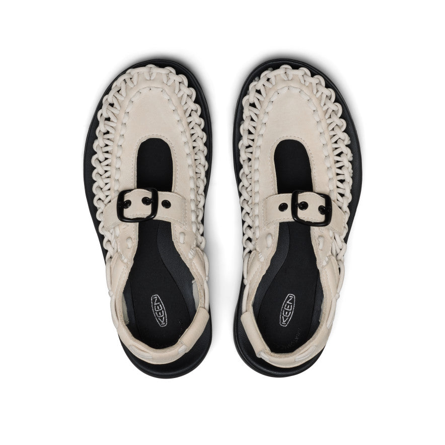 All Gender UNEEK PLT Mary Jane Sneaker Birch Smooth Lea / Keen