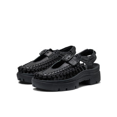 All Gender UNEEK PLT Mary Jane Sneaker Black Smooth Lea / Keen