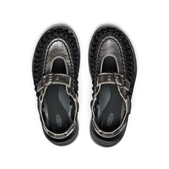 All Gender UNEEK PLT Mary Jane Sneaker Silver/Black / Keen