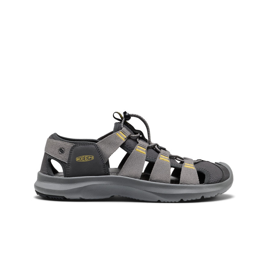 Men's Seanik H2 Sandal Steel Grey/Cream Gold / Keen