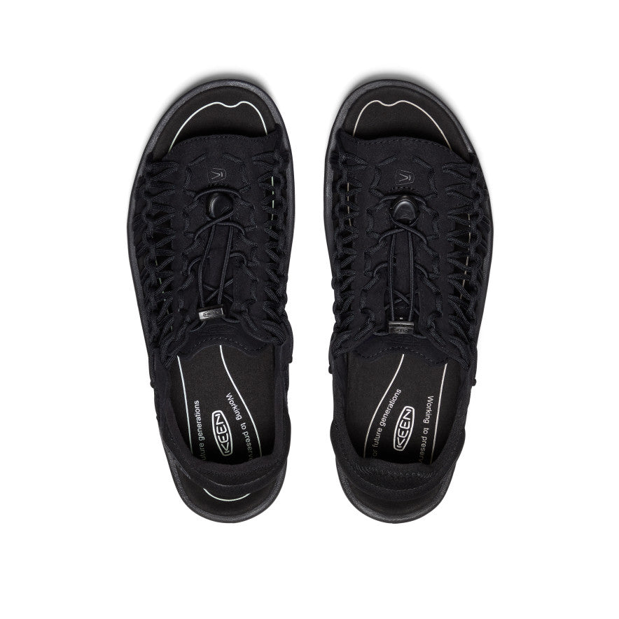 Men's UNEEK II Open Toe Black/Black / Keen