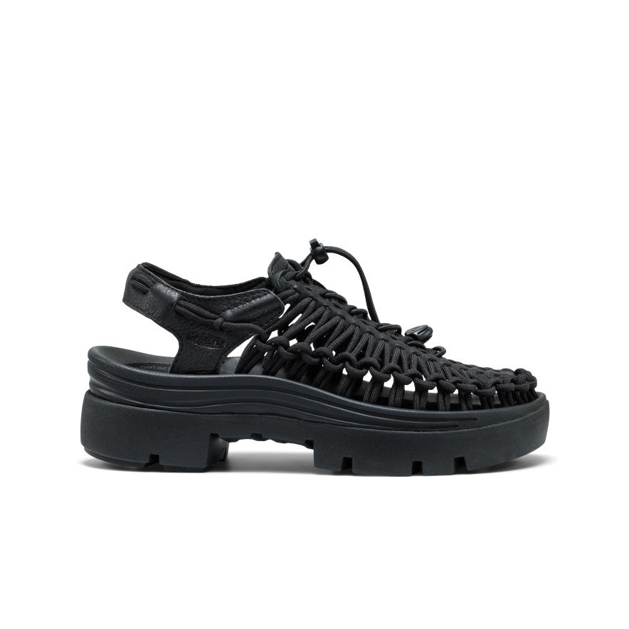 All Gender UNEEK PLT Sneaker Black Smooth Lea / Keen