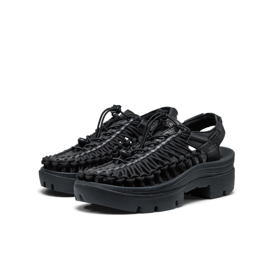 All Gender UNEEK PLT Sneaker Black Smooth Lea / Keen