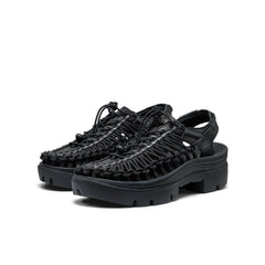 All Gender UNEEK PLT Sneaker Black Smooth Lea / Keen
