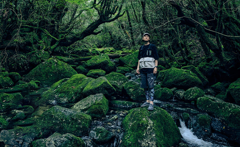 Men's UNEEK Sneaker x ELNEST Yakushima Forestra Camo / Keen
